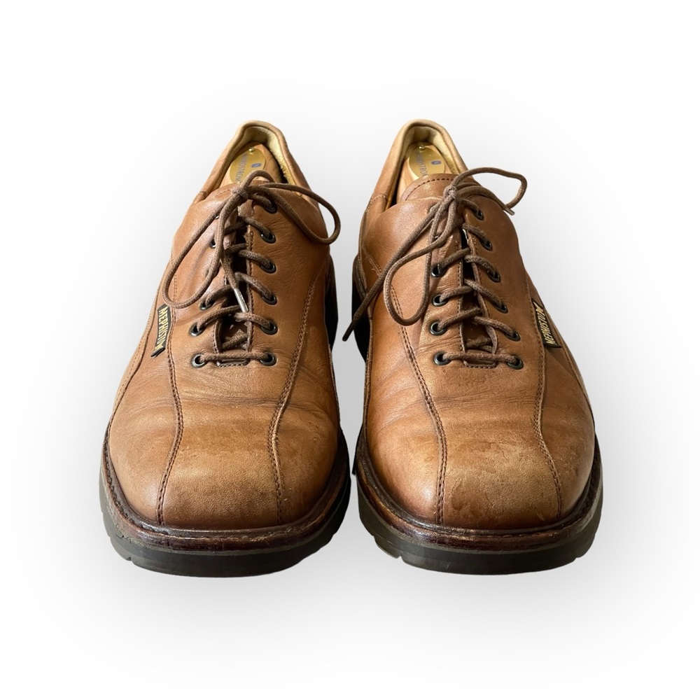 Mephisto ψ Abel Air Walk Goodyear Oxford Lace Up Shoes ψ Chestnut Leather ψ 9.5 - Picture 9 of 16